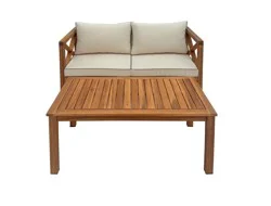HD Designs Outdoors Karmen Loveseat and Coffee Table Set, 1 ct