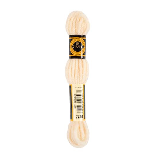 slide 1 of 1, 7746 Vanilla 8.7 yd Dmc Tapestry Wool Embroidery Floss, 8.7 yd