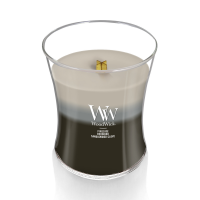 slide 8 of 9, Woodwick Candle Medium Jar Trilogy Warm Woods, 10.5 oz