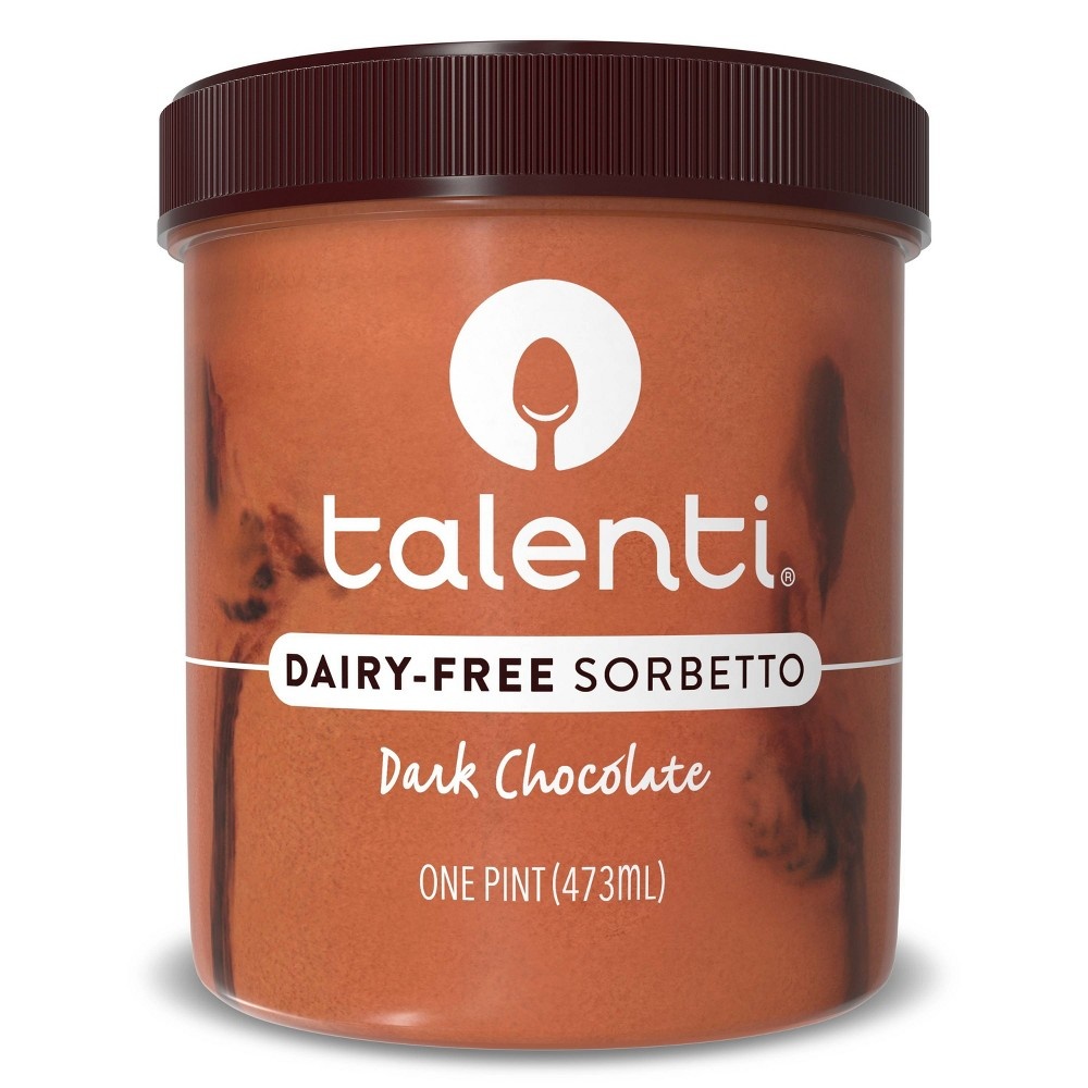 slide 4 of 4, Talenti Dark Chocolate Dairy-FreeSorbetto, 16 oz