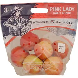 Cripps Pink Lady Apples Prepackaged - 3 Lb