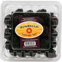 Fresh Prepacked Blackberries - 6 Oz