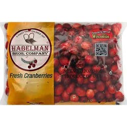 Fresh Cranberries Prepacked Bag - 12 Oz