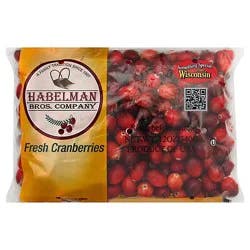 Fresh Cranberries Prepacked Bag - 12 Oz