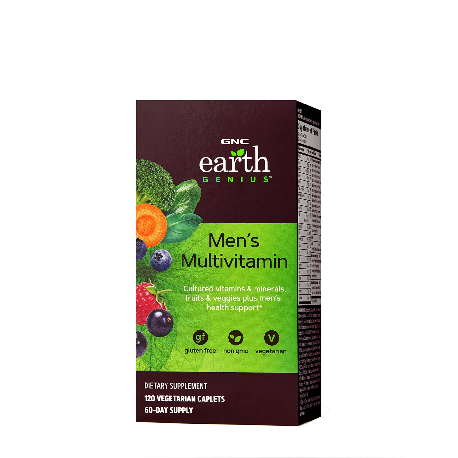 slide 1 of 1, GNC Earth Genius Men's Multivitamin, 120 ct