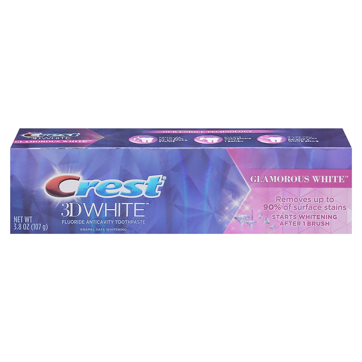 Crest 3D White Glamorous White Toothpaste 3.8 oz 4.1 oz | Shipt