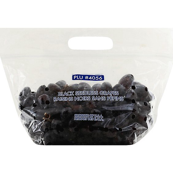 slide 1 of 1, Grapes Black Seedless, 1 ct