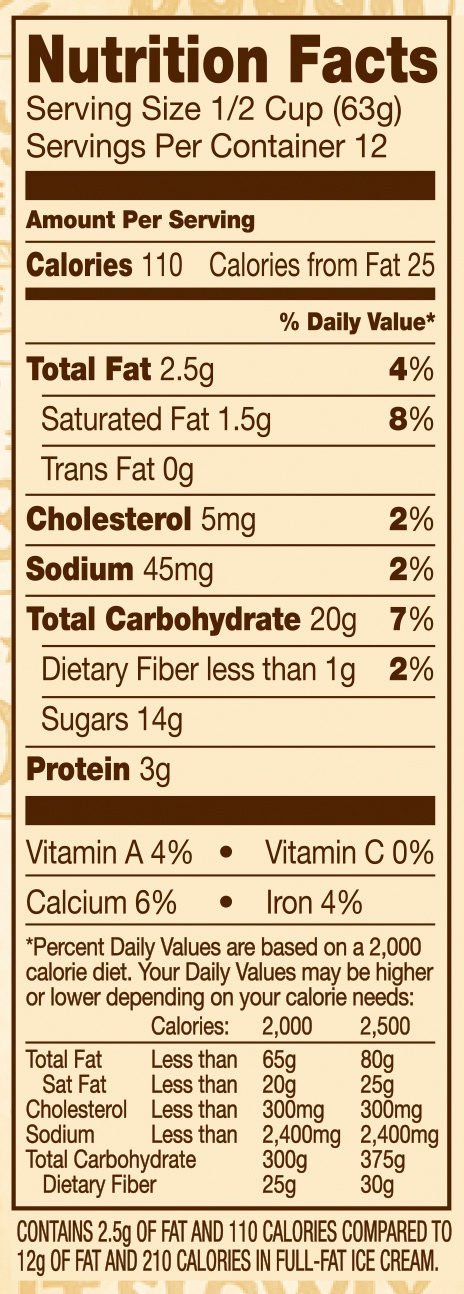 slide 5 of 6, Edy's/Dreyer's Slow Churned Mississippi Mud Pie Light Ice Cream, 1.5 qt