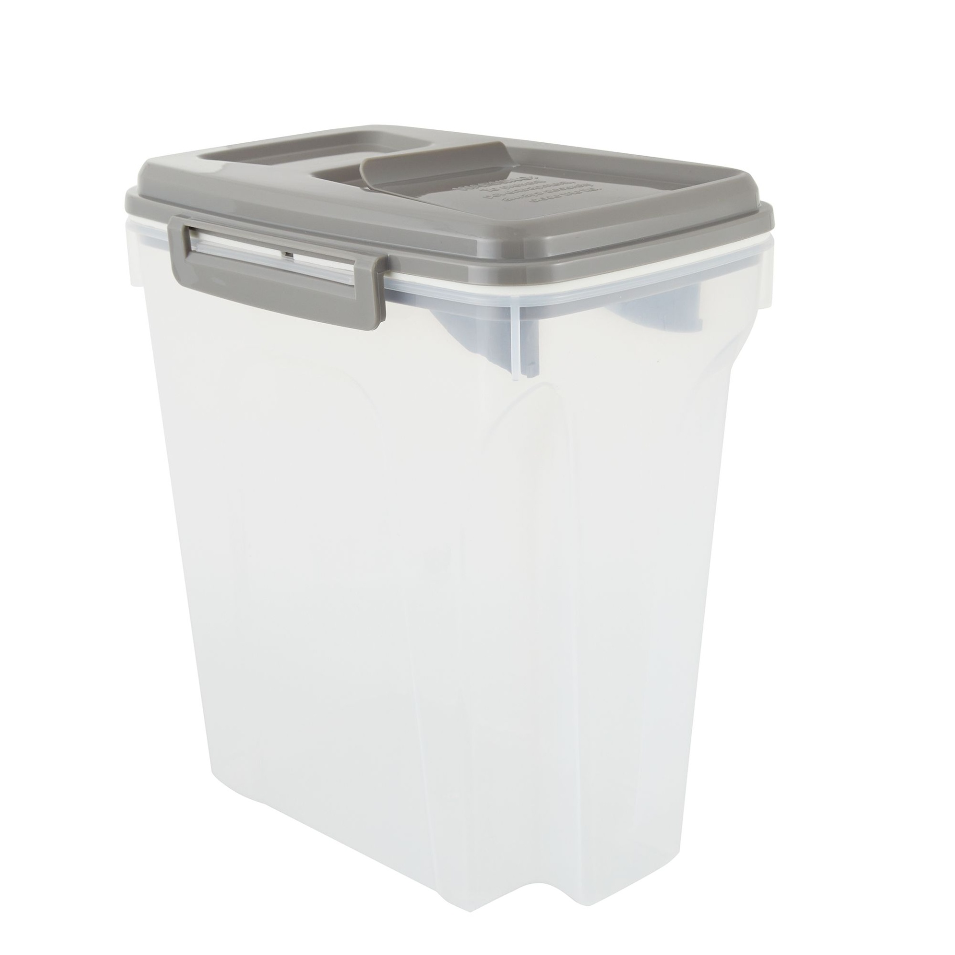 slide 1 of 1, Full Cheeks Small Pet Store & Pour Food Container, 8 qt