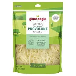 Giant Eagle Shredded Provolone Cheese