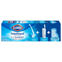 Clorox Toilet Wand 3-in-1 Starter Toliet Cleaning Kit