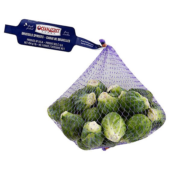 slide 1 of 1, Brussel Sprouts Prepacked - 16 Oz, per lb