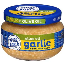 Spice World Garlic Minced In Extra Virgin Olive Oil - 4.5 Oz