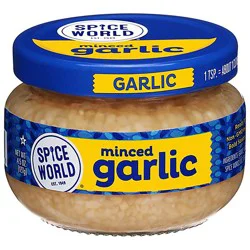 Spice World Garlic Minced - 4.5 Oz