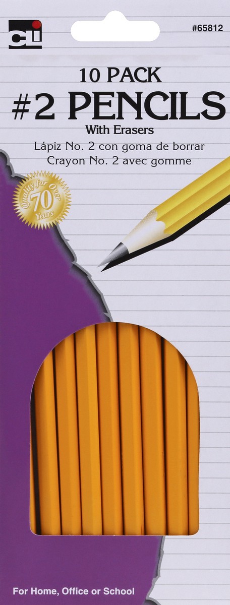 slide 1 of 5, CLi Pencils 10 ea, 10 ct