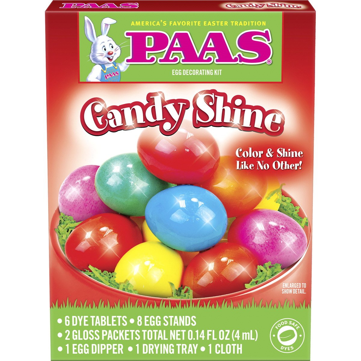 slide 1 of 9, PAAS Egg Decorating Kit, Candy Shine, 1 ct