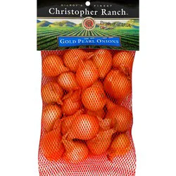 Christopher Ranch Onions Gold Pearl Prepacked - 6 Oz