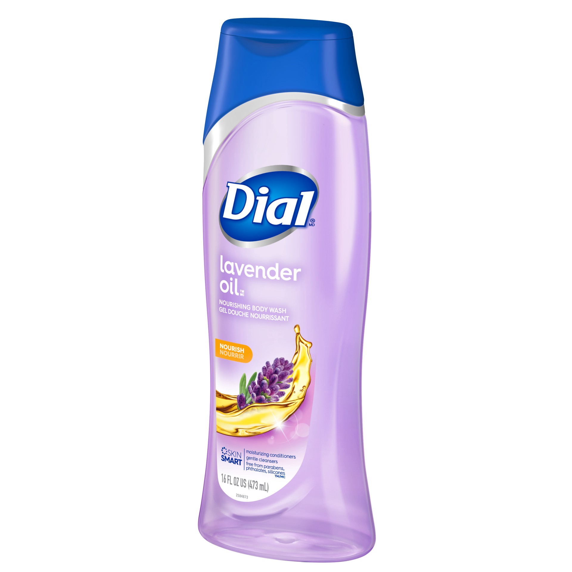 slide 1 of 5, Dial Body Wash, Lavender Oil, 16 fl oz, 16 fl oz