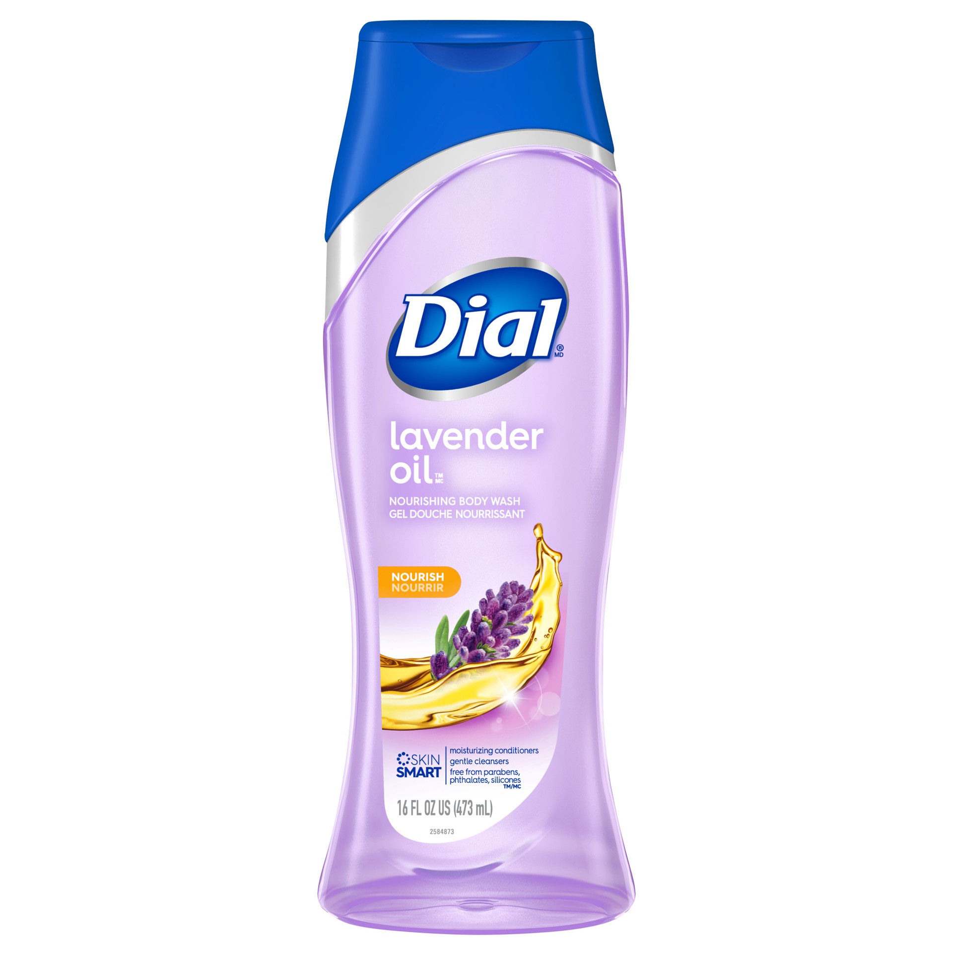 slide 2 of 5, Dial Body Wash, Lavender Oil, 16 fl oz, 16 fl oz