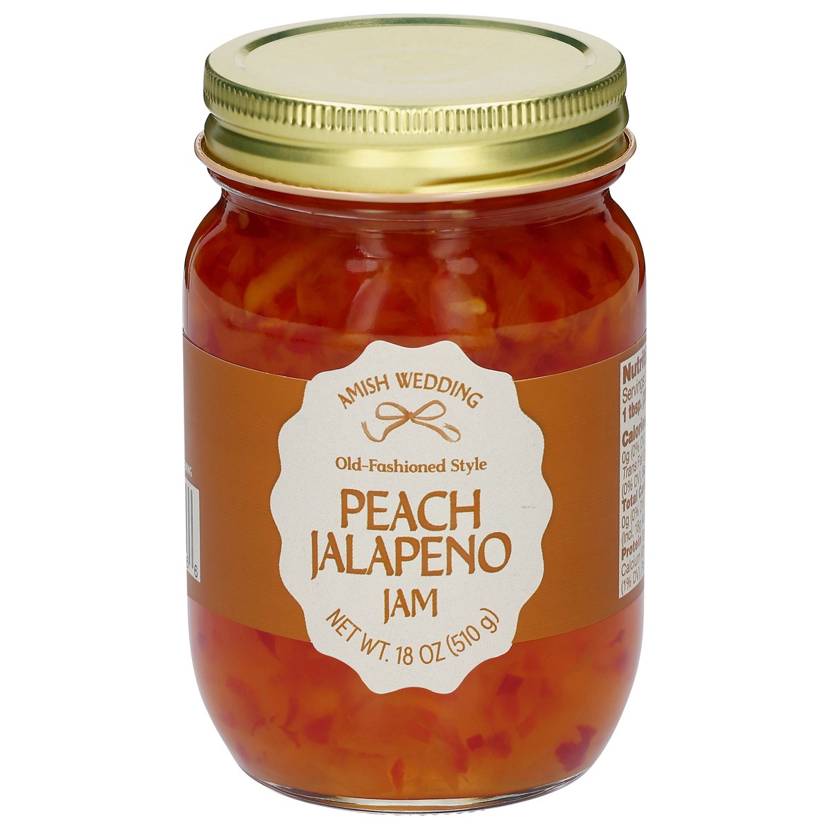 slide 1 of 14, Amish Wedding Old Fashioned Peach Jalapeno Jam 18 oz, 18 oz