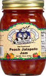 Amish Wedding Old Fashioned Peach Jalapeno Jam 18 oz