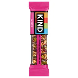 KIND Seeds Fruit & Nuts Snack Bar, Dark Chocolate Raspberry Pumpkin Seed | 5g Protein, High Fiber, Gluten Free Bars, 1.4 OZ, 1 Count