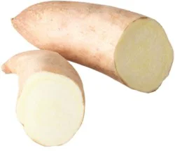 White Sweet Potato/yam With Yellow Skin & White Flesh