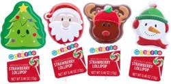 Galerie Strawberry Flavored Assorted Holiday Lollipop