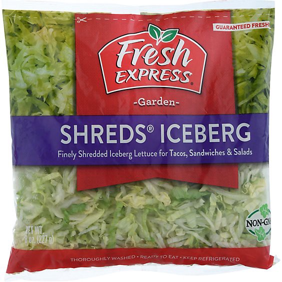 slide 1 of 12, Fresh Express Shreds Iceberg - 8 Oz, 8 oz