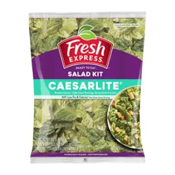 Fresh Express Salad Kit Caesar Lite Prepacked - 9.70 Oz