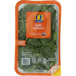 O Organics Baby Spinach - 16 Oz