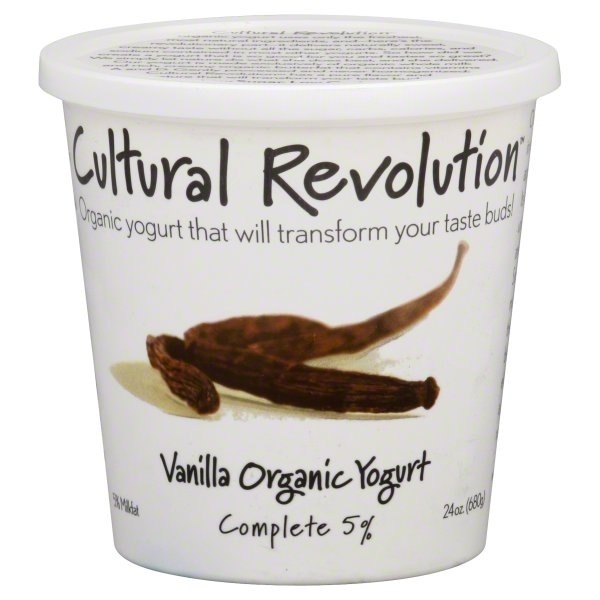 slide 1 of 1, Kalona Supernatural Organic Vanilla Yogurt, 24 oz