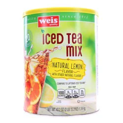 Weis Quality Lemon Iced Tea Mix - 50.2 oz