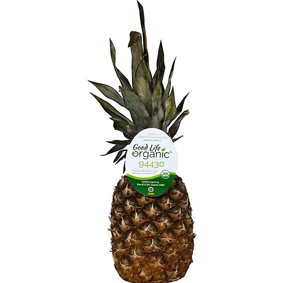slide 1 of 1, Good Life Organic Pineapple, 1 ct