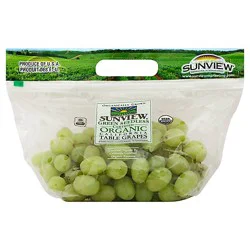 Organic Green Seedless Grapes - 2 Lb
