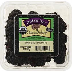 Organic Blackberries Prepacked - 6 Oz