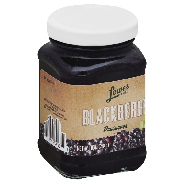 slide 1 of 1, Lowes Foods Preserves Marion Blackberry, 10 oz