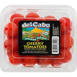 Del Cabo Organic Cherry Prepacked Tomatoes - Pint