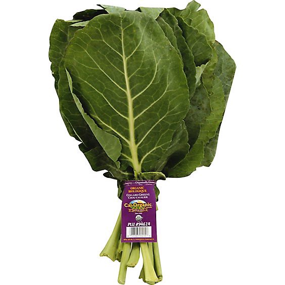 slide 1 of 2, Cal-Organic Farms Organic Collard Greens, 1 ct