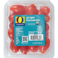 O Organics Grape Tomatoes Prepackaged 1 Pint