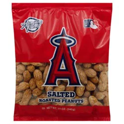 Anaheim Angels Salted & Roasted Peanuts - 12 Oz