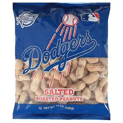 Los Angeles Dodgers Salted & Roasted Peanuts - 12 Oz