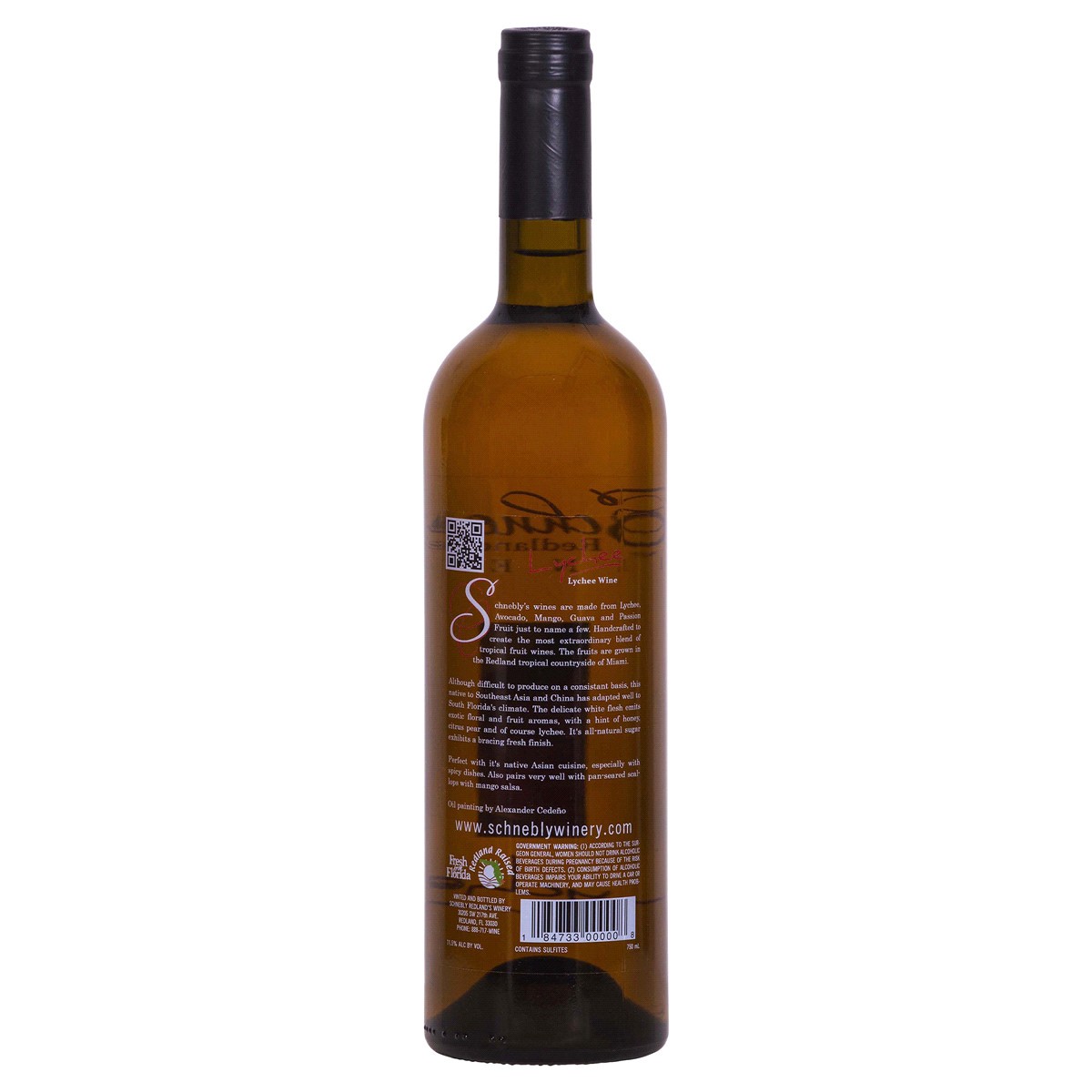 slide 2 of 2, Schnebly Redlands Redlands Lychee, 750 ml