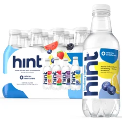 Hint Assorted Water 12 - 16 fl oz Bottles