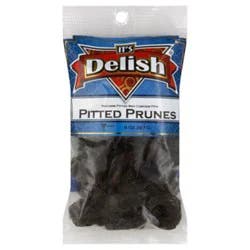 Its Delish Pitted Prunes Prepacked - 8 Oz