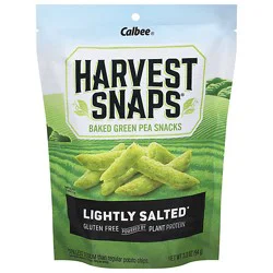 Harvest Snaps Green Pea Crisps Snack Lightly Salted - 3.3 Oz