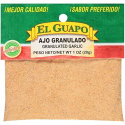 El Guapo Granulated Garlic (Ajo Granulado) - 1 Oz