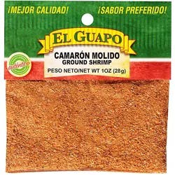 El Guapo Ground Dried Shrimp (Camaron Seco Molido) - 1 Oz