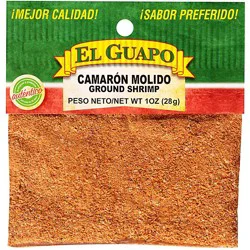 El Guapo Ground Dried Shrimp (Camaron Seco Molido) - 1 Oz