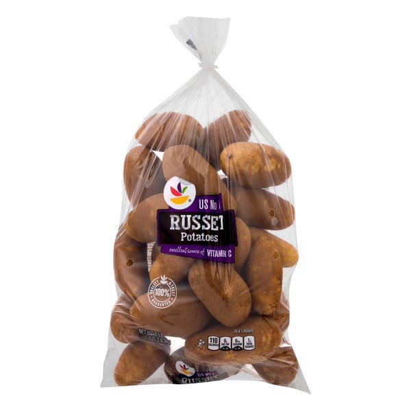 slide 1 of 1, GIANT Russet Potatoes, 8 lb